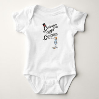 Alice In Wonderland 'Curiouser and Curiouser' Baby Bodysuit