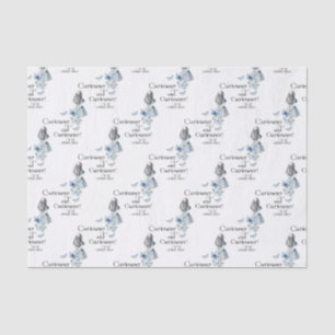 Alice in Wonderland Curiouser Butterfly Tissue Paper
