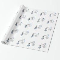 Alice in Wonderland Curiouser Butterfly Wrapping