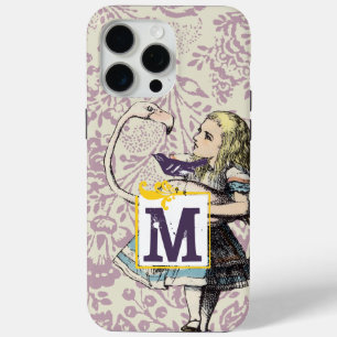 Alice In Wonderland cute FLAMINGO iPhone 15 Pro Max Case