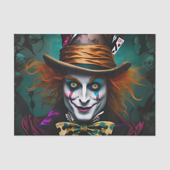 Alice In Wonderland Decoupage Tissue Paper (Front)