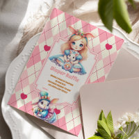Alice in Wonderland diaper raffle