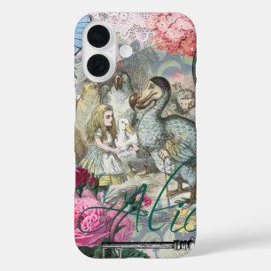Alice in Wonderland Dodo Classic Artwork iPhone 16 Case