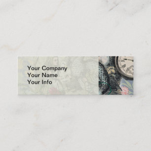 Alice in Wonderland Dodo Classic Artwork Mini Business Card