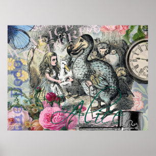 Alice in Wonderland Dodo Classic Artwork Poster