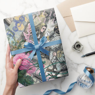 Alice in Wonderland Dodo Classic Artwork Wrapping Paper