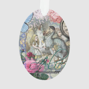 Alice in Wonderland Dodo Classic Tenniel Art Ornament