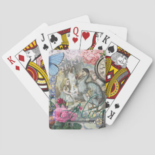 Alice in Wonderland Dodo Classic Tenniel Art Playing Cards