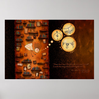 Alice in Wonderland - Down The Rabbit-Hole Poster