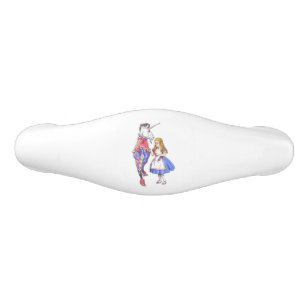 Alice in Wonderland drawer pull handle