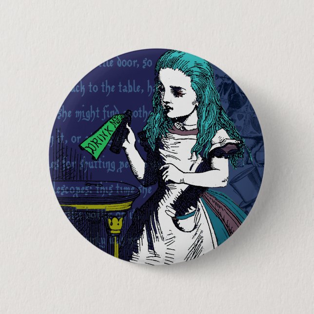 Alice in Wonderland | Drink Me Button (Front)