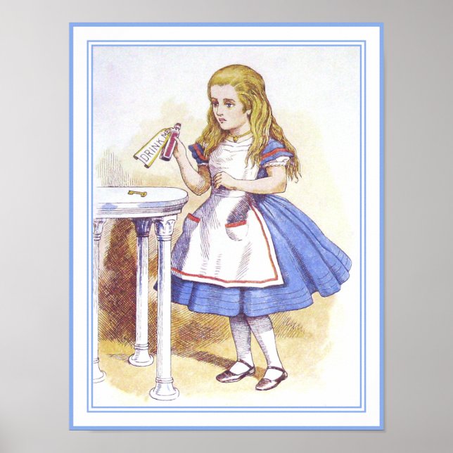 Alice in Wonderland - Drink Me Poster (Front)
