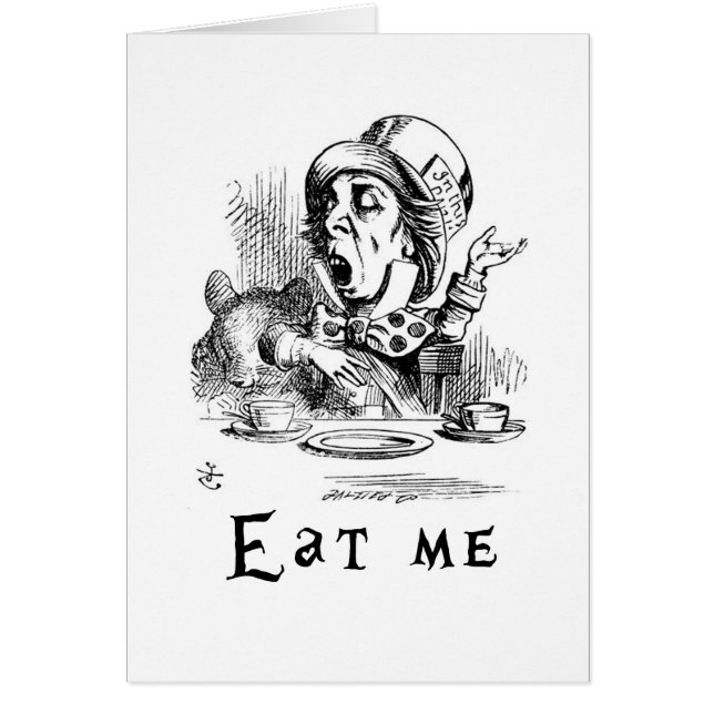 Alice in Wonderland - Eat me (Front)