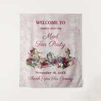 Alice in Wonderland Elegant Tea Party Welcome
