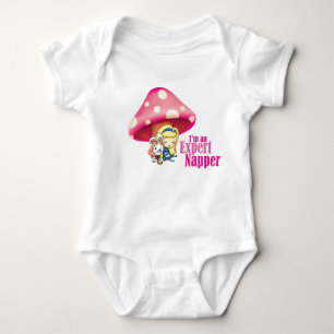 Alice in Wonderland Expert Napper Baby Bodysuit