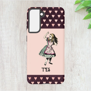 Alice in Wonderland Fairy Tale Monogram Samsung Galaxy Case