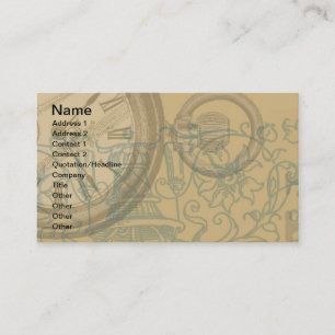 Alice in Wonderland Flamingo Classic Business Card