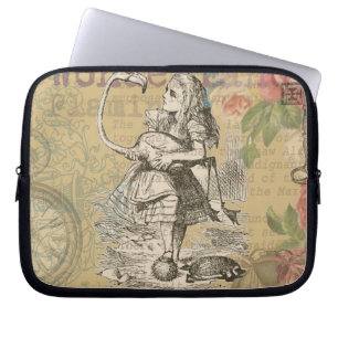 Alice in Wonderland Flamingo Classic Laptop Sleeve