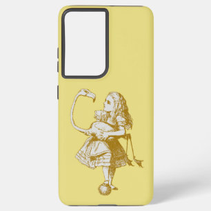 Alice in Wonderland Flamingo Samsung Galaxy Case