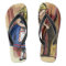 Alice in Wonderland flipflops