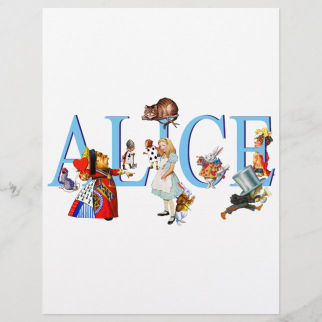 ALICE IN WONDERLAND & FRIENDS (Front)