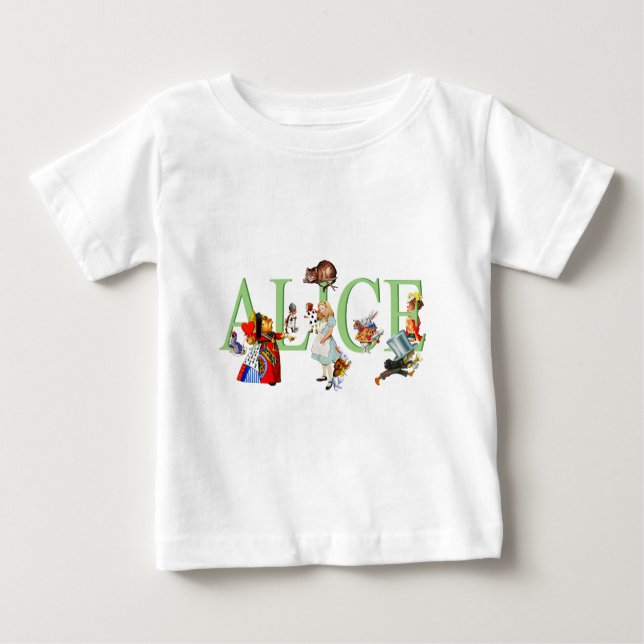 ALICE IN WONDERLAND & FRIENDS BABY T-Shirt (Front)