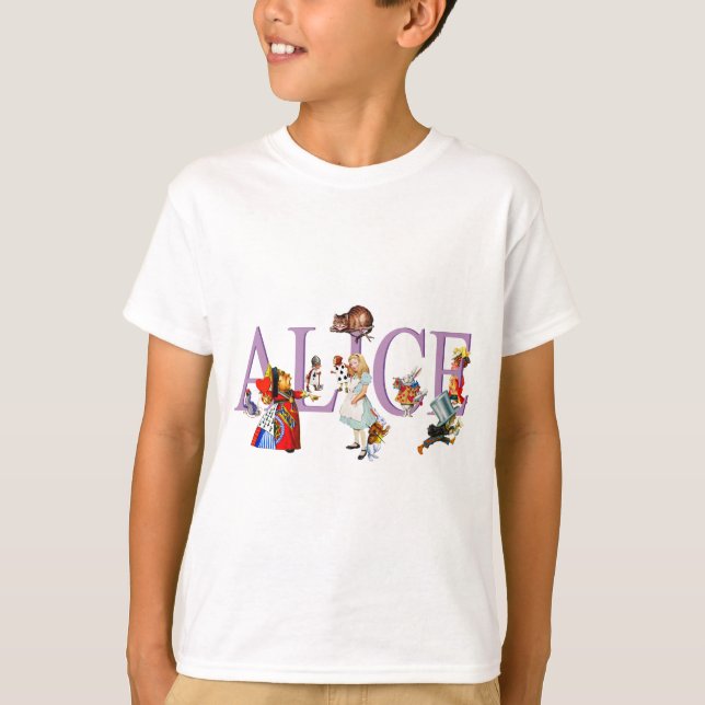 ALICE IN WONDERLAND & FRIENDS T-Shirt (Front)