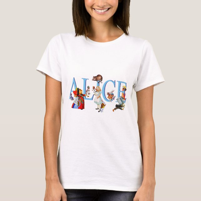 ALICE IN WONDERLAND & FRIENDS T-Shirt (Front)