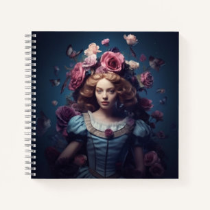Alice In Wonderland Gift Card Notebook