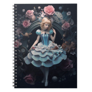 Alice in Wonderland Gift Card Notebook