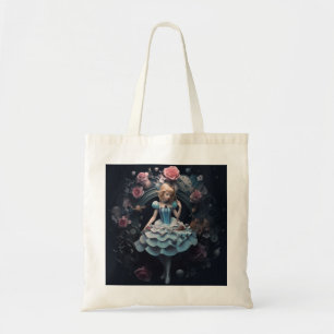 Alice in Wonderland Gift Card Tote Bag