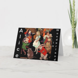 Alice in Wonderland Greeting Card