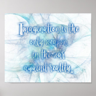 Alice in Wonderland Imagination Horizontal Print