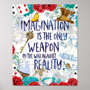 Alice in Wonderland - Imagination Poster