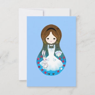 Alice in Wonderland Invitations