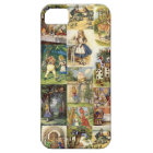 Alice in Wonderland Iphone case collage
