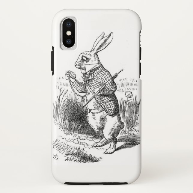 ALICE IN WONDERLAND iPhone X TOUGH CASE (Back)