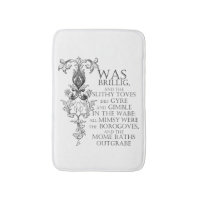 Alice In Wonderland Jabberwocky Bath Mat