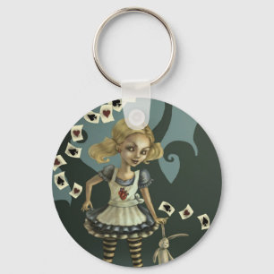 Alice in Wonderland Key Ring