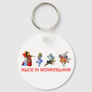 ALICE IN WONDERLAND KEY RING