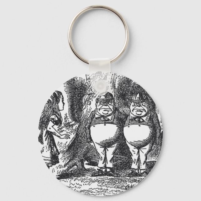 Alice in Wonderland Key Ring (Front)