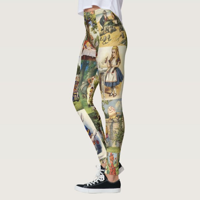 Alice in Wonderland Leggings! Leggings (Left)