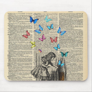 Alice In Wonderland - Let The Adventure Begin Mouse Pad