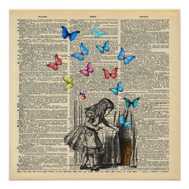 Alice In Wonderland - Let The Adventure Begin Poster (Front)