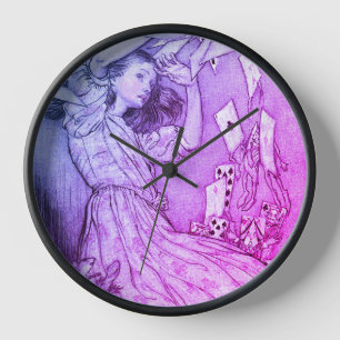 Alice In Wonderland Lewis Carroll Rackham Clock