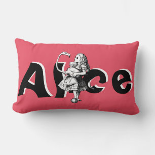 Alice in Wonderland Lumbar Cushion