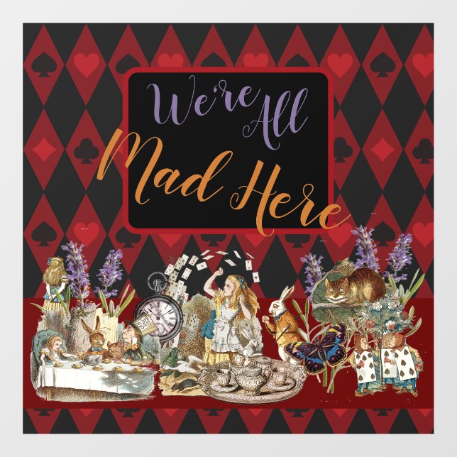 Alice in Wonderland Mad Cheshire Cat (Sheet)