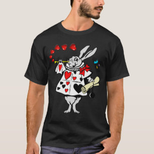 Alice in Wonderland Men Women Kids White Rabbit T-Shirt