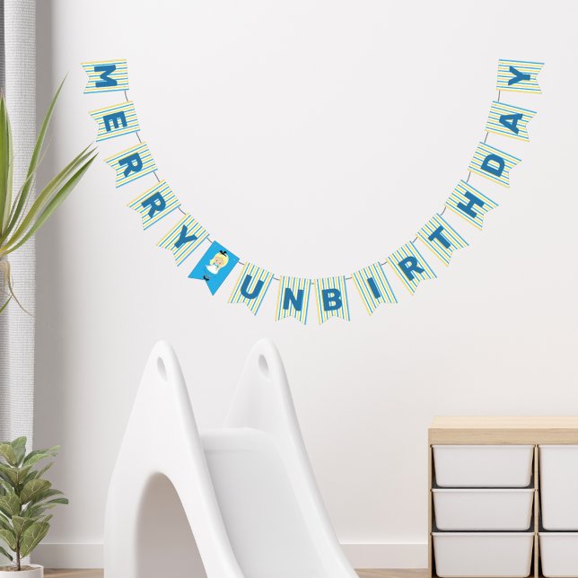 Alice in Wonderland Merry Unbirthday Book Lover Bunting (Creator Uploaded)