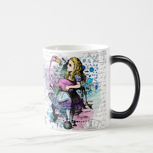 Alice in Wonderland morphing mug (Right)